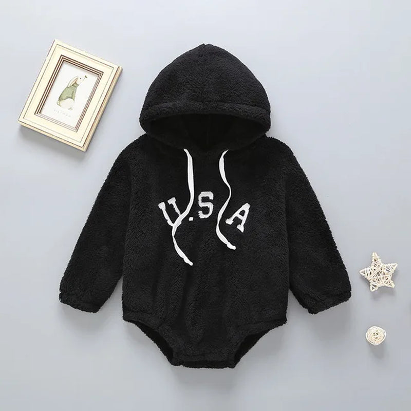 New 2022 Baby Girls Boys Bodysuits Baby Simple Embroidery Loose Package Fart Creeper Sweater Spring Autumn Baby Bodysuit