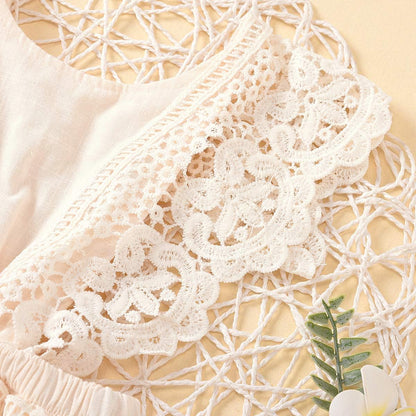 Baby Girl Lace Romper Boho Clothes Newborn Photography Outfits